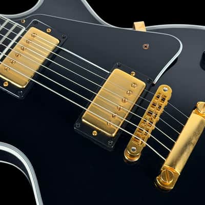 2025 Gibson Les Paul Custom Chambered Custom Shop Murphy Lab Ultra Light Aged ~ Ebony image 6