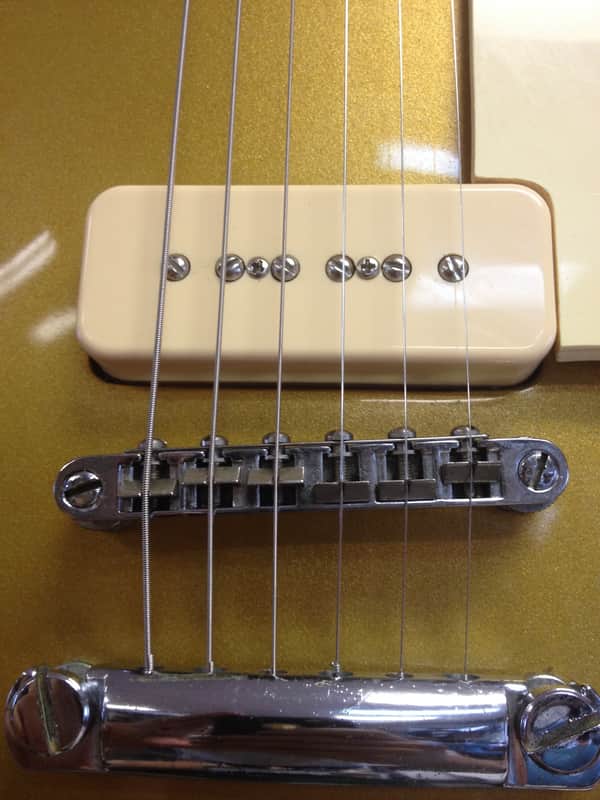 Aria Pro II Les Paul Copy Gold Top MIJ w/ Lollar P90's | Reverb