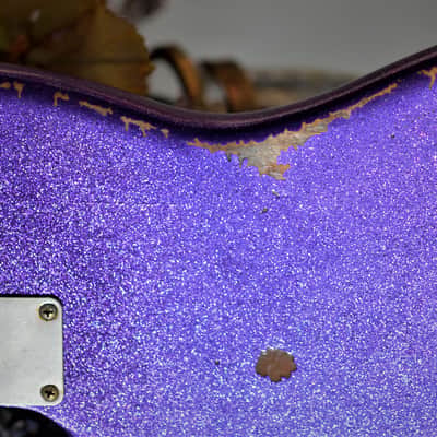Fender Mustang American Relic Custom  2013 Purple Sparkle HH image 18