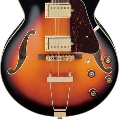 Ibanez AG75G-BS Artcore AG Hollow Body Guitar 6-String - Brown Sunburst image 7