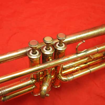 Leblanc 707 Sonic Bb trumpet 1961 - Gold plated image 5
