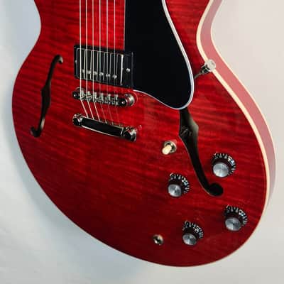 Gibson ES-335 Figured Sixties Cherry Hollowbody Guitar W/ Case image 7