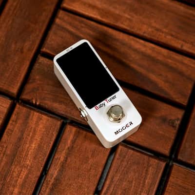 Mooer Baby Tuner Mute Function Micro Tuner Tuning Pedal for Electric Instruments (Price includes the import duty for US buyer) image 7