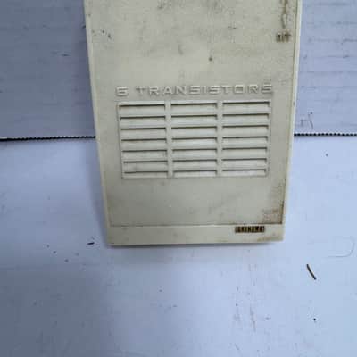 Vintage Continental 6 Transistor Radio Crack Free (Works) image 3
