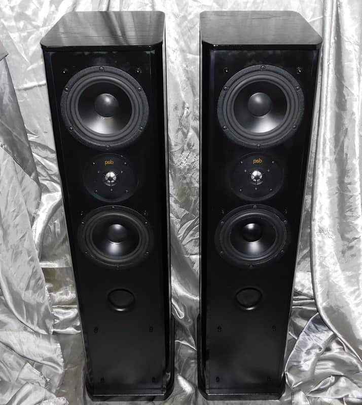 PSB Stratus Silver i high end tower speakers image 1