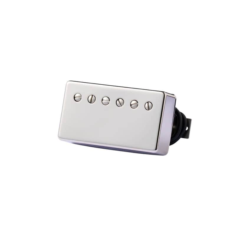 ’57 Classic Quick Connect Rhythm, Double Black, Nickel Cover, 4-conductor, Potted, Alnico 2, 8K Humbucking Pickup image 1