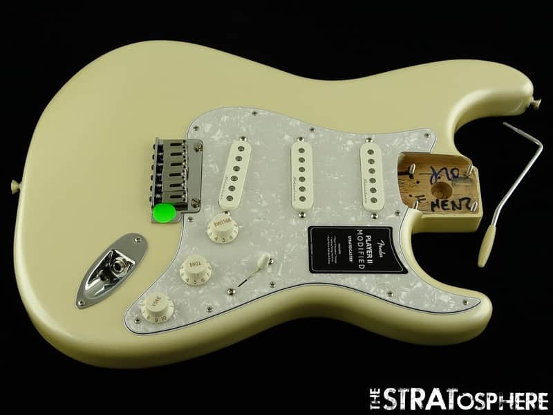 Fender Player II Modified Strat LOADED BODY, Noiseless Olympic Pearl image 1