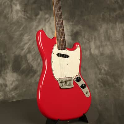 all original 1964 Fender Pre-CBS Musicmaster II RED image 9