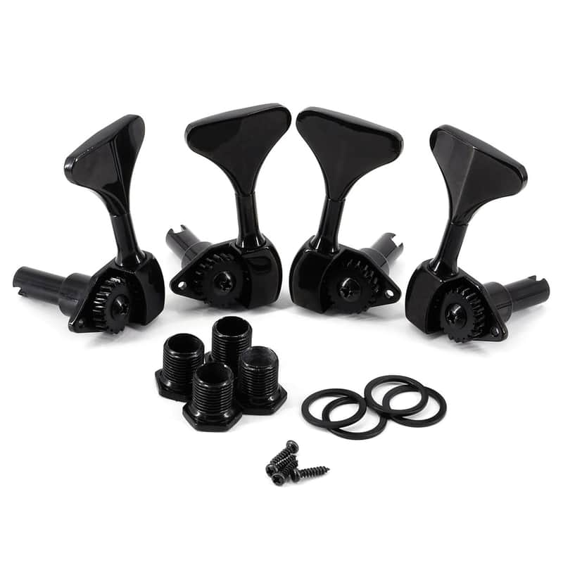 2R2L Bass Machine Head 1:20 Ratio Open Gear Tuners Tuning Key Pegs Replacement for Electric Jazz Guitar Bass or Precision Instruments image 1