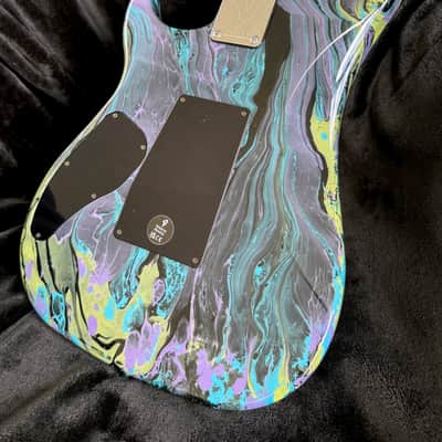 Vigier Excalibur Bumblefoot Ron Thal Signature Exclusive 1 of 1 - Rock Art image 3