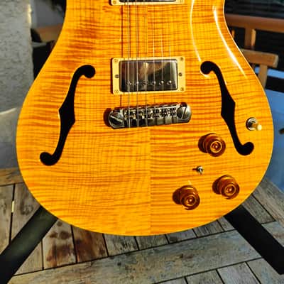 PRS Hollowbody I Piezo 10Top -2006- Vintage Yellow image 4