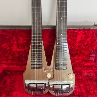 Rickenbacker Double Neck 6, T Logo 1950's - Copper color image 2