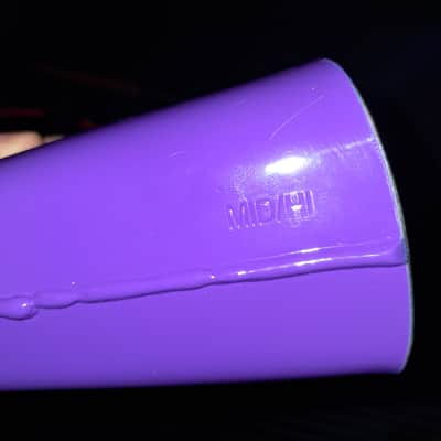 ULI Percussion Purple Bongo Bell (Mid-High) w/ Beater & Bag image 3
