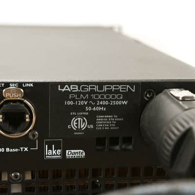 Lab Gruppen PLM 10000Q Powered Loudspeaker Management System CG0102Z image 11
