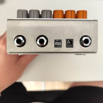 Origin Effects RevivalDrive Custom Ghosting Overdrive with Secondary EQ Controls 2010s - Silver/Orange image 8
