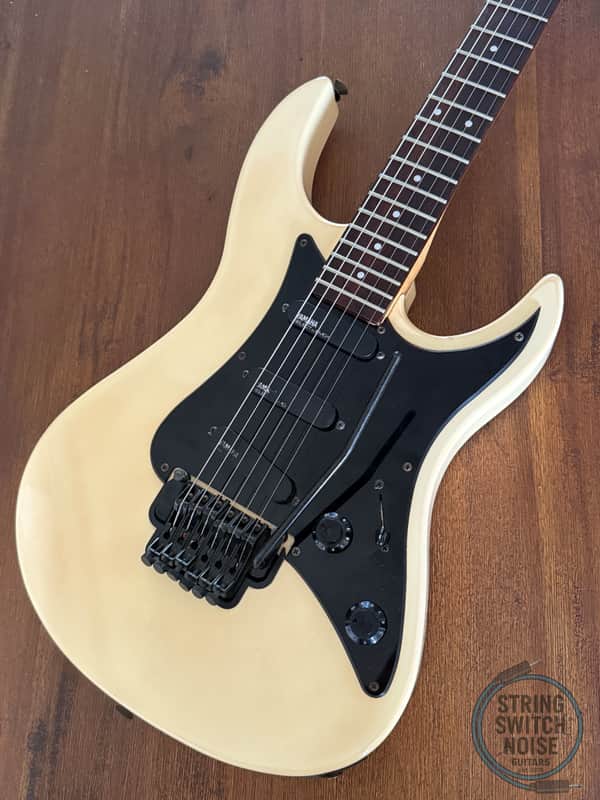 YAMAHA, RGX503J, Super Strat, White, MIJ, 1987, EMG Pickups image 1