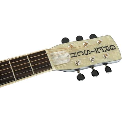 Gretsch G9220 6-String Resonator Electric Guitar with Bobtail Round Neck with Gretsch Ampli-Sonic Diaphragm Resonator Cone (Right-Handed, 2-Color Sunburst) image 5