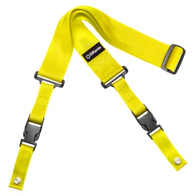 DiMarzio DD2200Y ClipLock Guitar Strap Yellow Nylon