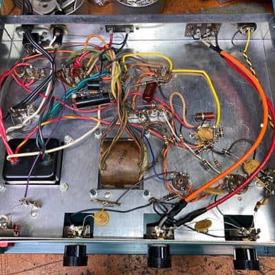 Knight KN-3220A 20 Watt Tube Amplifier, Works and Sounds Good image 7