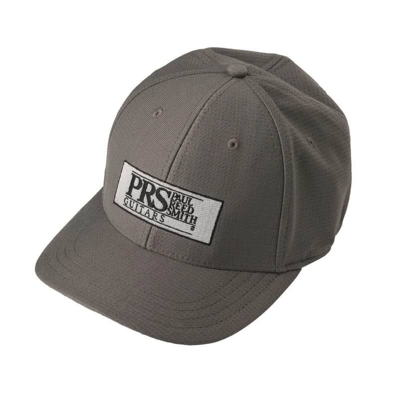 PRS Baseball Hat, PRS Block Logo, Gray, Small to Medium image 1