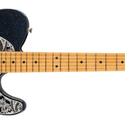 Fender Brad Paisley Road WornÂ® Telecaster Black Sparkle image 1