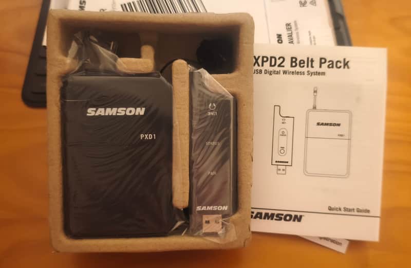 Samson XPD2 Lavalier Digital USB Wireless System with LM8 image 1