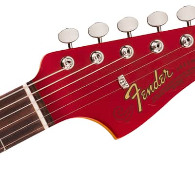 Fender Vintera III Mid '60s Jazzmaster Rosewood FB Candy Apple Red with Bag image 5