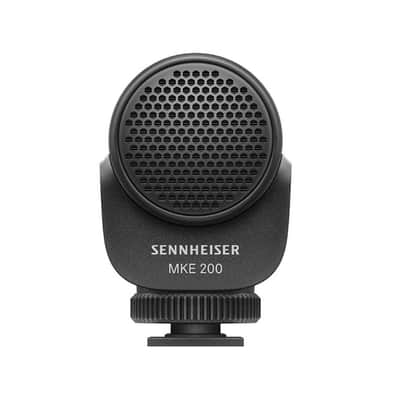 Sennheiser MKE 200 Directional On-Camera Microphone with 3.5mm TRS and TRRS Connectors for DSLR, Mirrorless & Mobile image 2