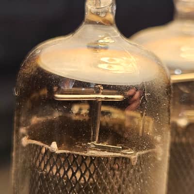 Matched pair Mullard Ef86 - Square D Getter - ++1 image 4