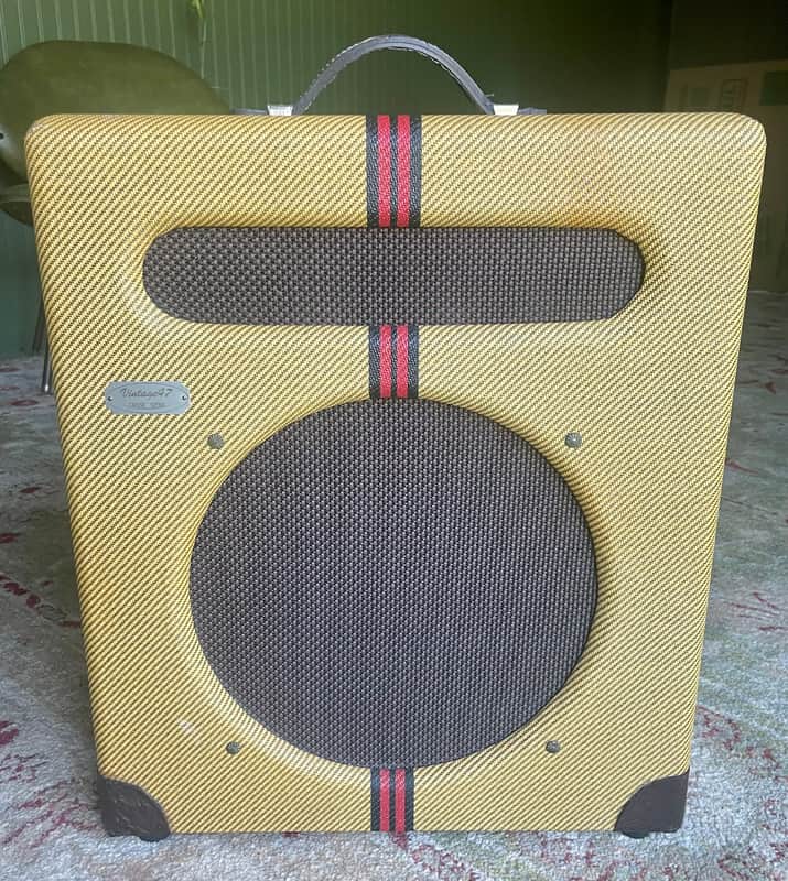2017 Vintage 47 Amps VA-185G Tweed 1x12 Tube Combo Amp, EH-185 image 1
