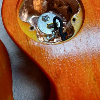 KNE Steve Vai Flame Body 2022 Yellow/ Orange Dye. FINAL PRICE DROP, Doesnt sell, I ll build another guitar. image 4
