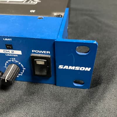 Samson S-Com Plus S Class Stereo Compressor/Limiter 2010s - Blue - With Box image 4