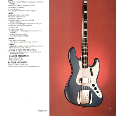 Fender Jazz Bass Original Ashtray Bridge Cover 1960s - Chrome image 10