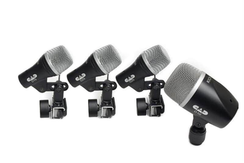 CAD STAGE4-U 4-Piece Drum Microphone Pack - (2) D29, D19 & D10 image 1