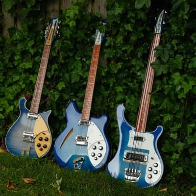 Rickenbacker 360 "Color of the Year" 2007 - Blue Burst image 10