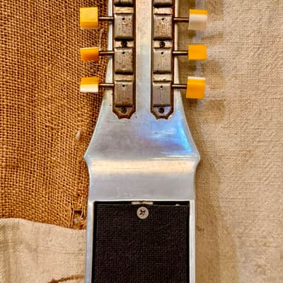 ~1955 Aloha Cast Aluminum 8 String Lap Steel Guitar image 6