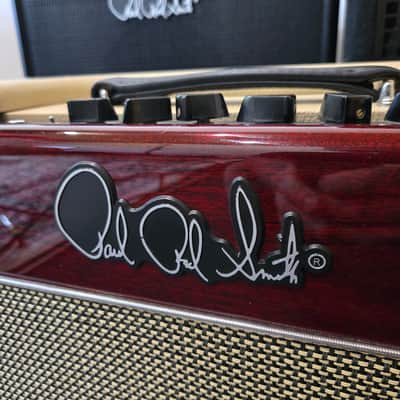 PRS DG Custom 30 David Grissom Signature 30-Watt Guitar Amp Head 2014 - Present - Blonde / Cherry image 4
