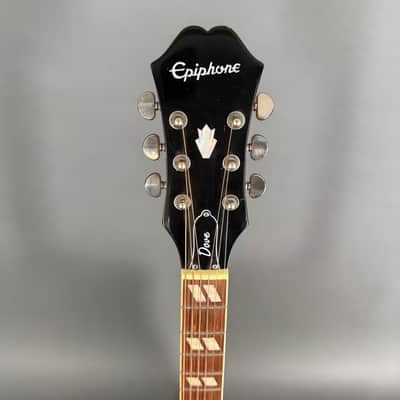 Epiphone Dove Pro Acoustikgitarre Tonabnehmer Vintage Burst - Vintage Burst image 3