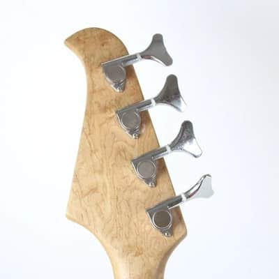 Early 2000's Silvertone Midnight Purple Indigo Jazz Bass J-Style Bass ~Rosewood Fretboard~ image 22