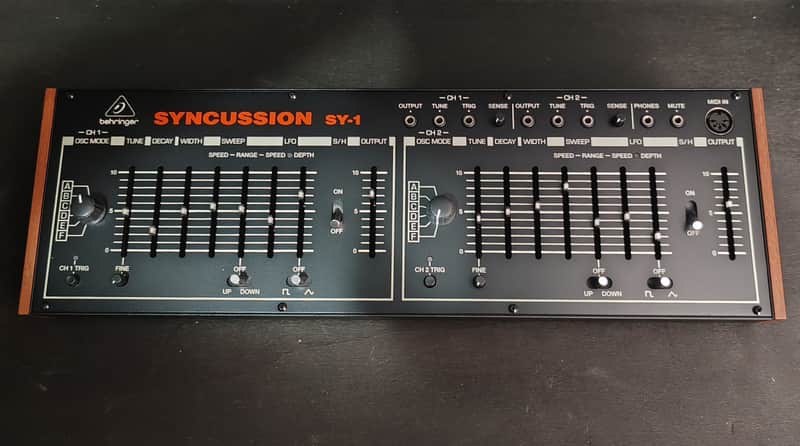 Behringer SY-1 Syncussion Percussion Synthesizer image 1