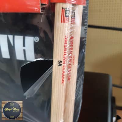 Vic Firth Package w/ 6" single sided practice pad + 5A sticks + stick bag image 3