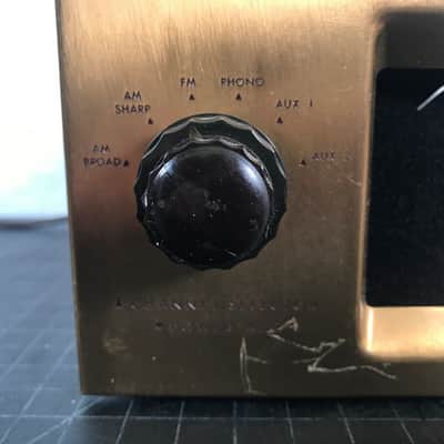1950s THE FISHER 80r RARE DESIRABLE VINTAGE VACUUM TUBE FM TUNER SERIES 80 image 4