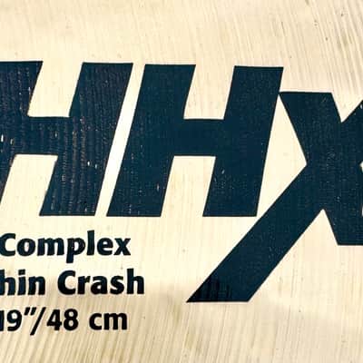 Sabian 19" HHX Complex Thin Crash Cymbal 2019 - Present - Natural image 2