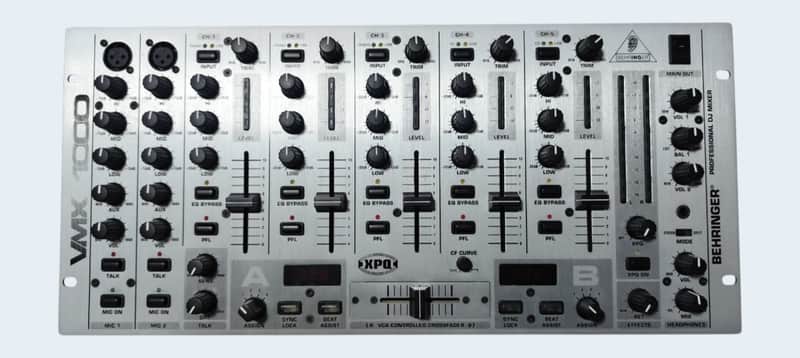 Behringer PRO MIXER VMX1000 7-Channel DJ Rack Mixer - Excellent Condition with Original Box image 1