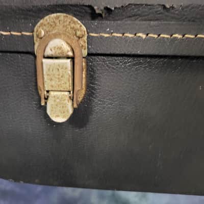 Vintage RARE 1970's Gibson Purple Black Hard Shell Guitar Case LGO LG1 LG2Others image 4