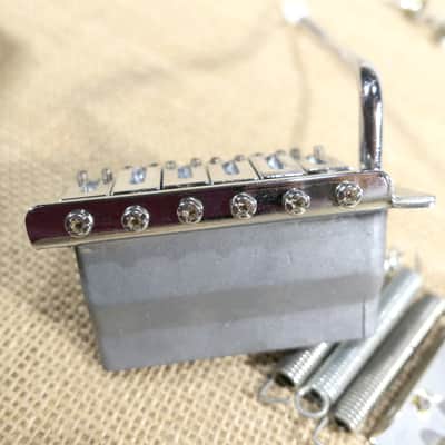 Tremolo Chrome, Genuine 2004 Squier Standard Stratocaster Same Day Shipping #DS16 image 2