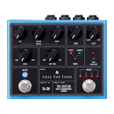 Free The Tone Tri Avatar TA-2H Chorus Pedal image 1