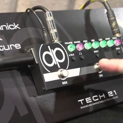 Tech 21 dUg Pinnick Signature Bass Distortion Guitar Effect Pedal with Compression and 3-band EQ image 7