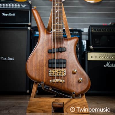 Warwick Dolphin Pro 1 Natural NT 4-string Bass image 2