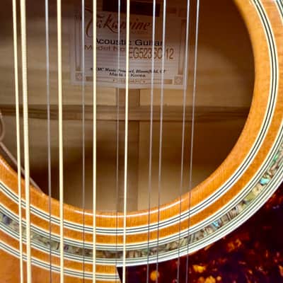 Takamine EG523 SC-12 Natural 12 String Acoustic Electric with Case - Pre Owned image 14